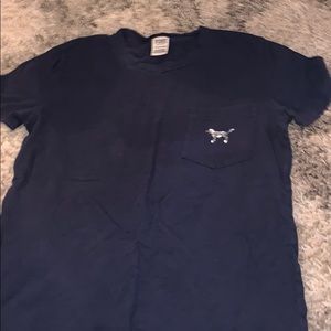 blue sequined oversized short sleeve shirt